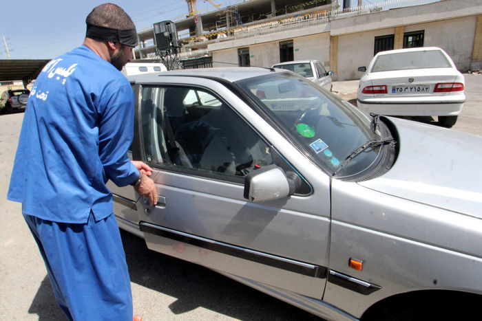 دستگیری سارق خودرو در بناب