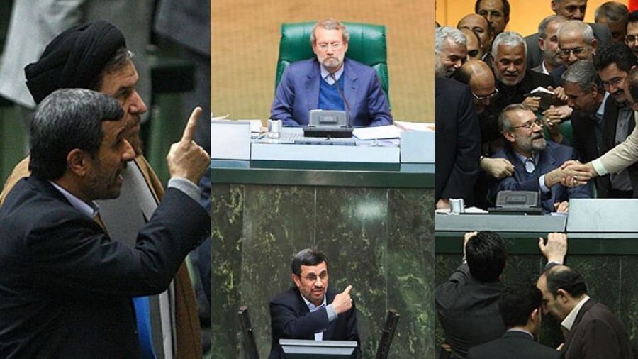 احتمال کاندیداتوری لاریجانی و احمدی‌نژاد /تکرار «یکشنبه سیاه» در واپسین جمعه بهار ۱۴۰۰؟