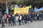 راهپیمایی ۱۳ آبان در شهرستان بناب برگزار شد+ تصاویر