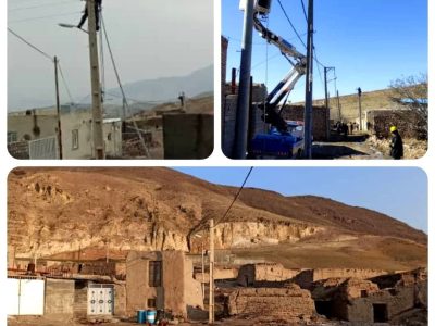 بهسازی شبکه برق ۳۵ روستای آذربایجان شرقی در قالب طرح ملی «بهارستان»