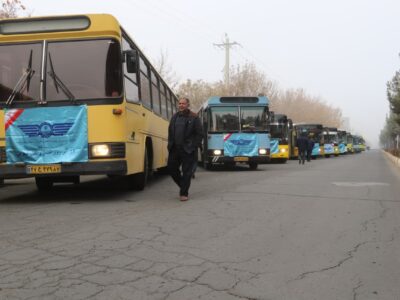 همایش خودرویی حمل و نقل عمومی در شهرستان بناب برگزار شد+ تصاویر/ اضافه شدن ۶ دستگاه اتوبوس نو و بازسازی شده به خطوط اتوبوسرانی بناب