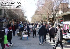 برپایی بازار چهارشنبه سوری در بناب+ تصاویر
