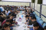 برپایی نهمین سفره افطاری اطعام علوی  در مسجد حضرت ابوالفضل العباس