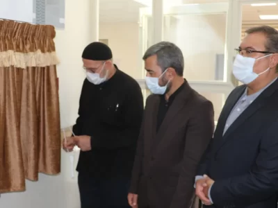 افتتاح ۲ پروژه بهداشت و درمان در شهرستان بناب