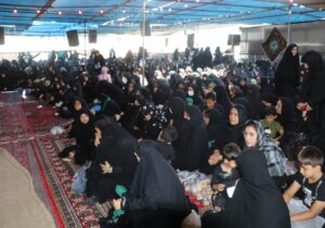 مراسم شیرخوارگان حسینی در شهرستان بناب برگزار شد+ تصاویر