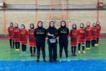 حضور قدرتمند تیم فوتسال بانوان زرگری امان پور بناب در مسابقات لیگ استان