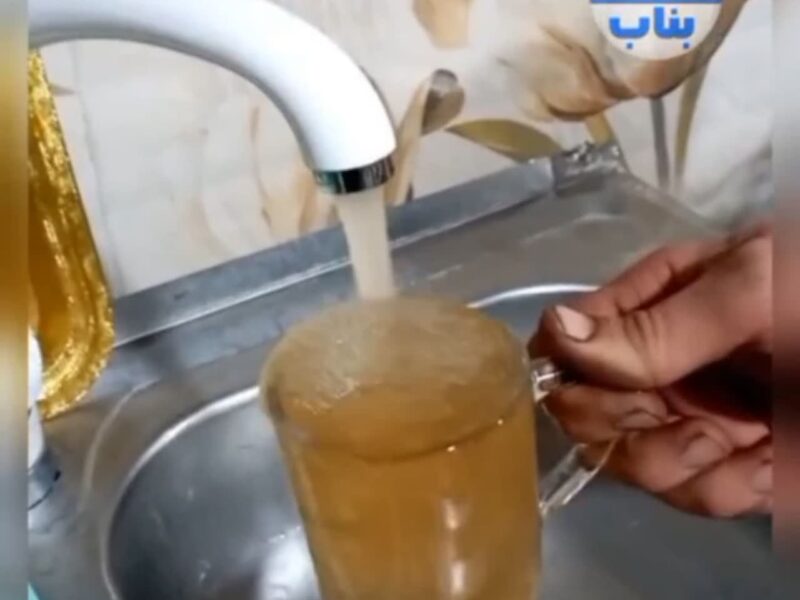 گلایه مندی شهروندان بنابی از وضعیت نامناسب آب شرب