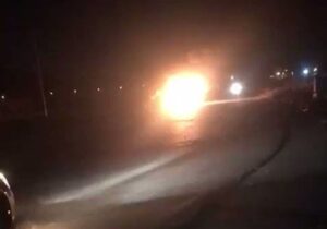 ‌انفجار‌ در یکی از مراکز نظامی اصفهان/ وزارت دفاع: ۳ ریزپرنده مهاجم توسط پدافند منفجر شدند + فیلم