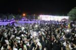 اجتماع بزرگ دهه هشتادی و نودی های بناب در پارک فدک/ اجرای پرشور سرود سلام فرمانده ۲