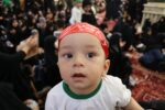 مراسم شیرخوارگان حسینی در شهرستان بناب برگزار شد+تصاویر