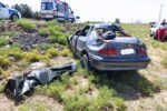 یک فوتی و یک نفر مصدوم بر اثر واژگونی خودرو سواری سمند در محور بناب به عجب شیر