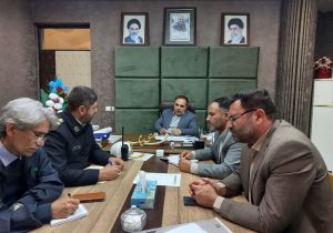 جلسه بررسی ترافیکی شهر بناب در شهرداری برگزار شد