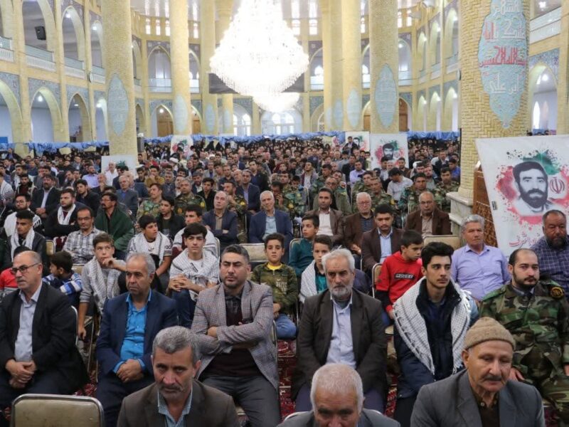 اجلاسیه ۳۸۰ شهید شهرستان بناب برگزار شد