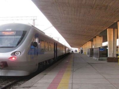 جابجایی بیش از ۲ میلیون مسافر از راه آهن منطقه آذربایجان