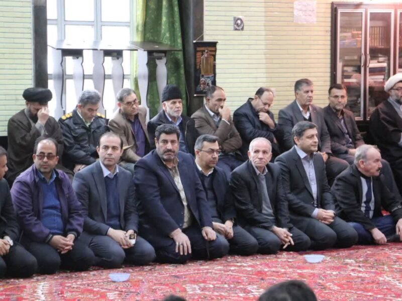 مراسم بزرگداشت زین العابدین خرم استاندار فقید آذربایجان شرقی در بناب برگزار شد+ تصاویر